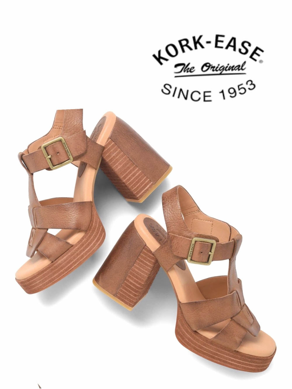 NIB KORK-EASE Macey Ankle Strap Sandal Size 9